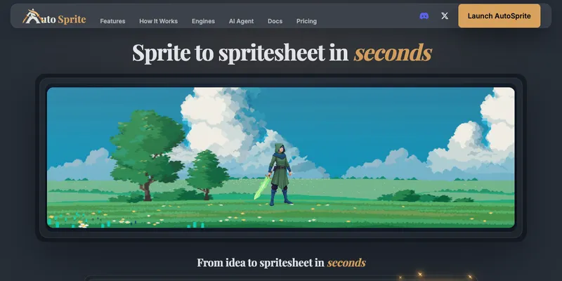 AutoSprite home page